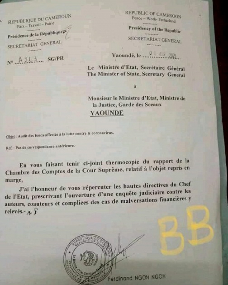 Actualités Cameroun :: Cameroun, Boko Haram: La Lettre De L'écrivain  Bertrand Teyou Adressée Au Secrétaire Général De L'onu :: Cameroon News